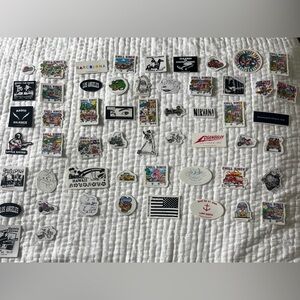 8 PIECE BRANDY MELVILLE STICKERS